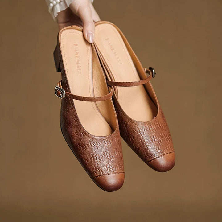 Liana | Mules Mary Jane à Talon