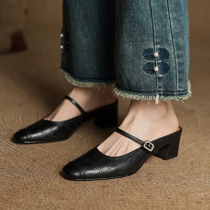 Liana | Mules Mary Jane à Talon