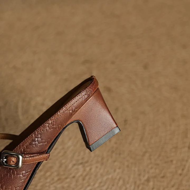 Liana | Mules Mary Jane à Talon