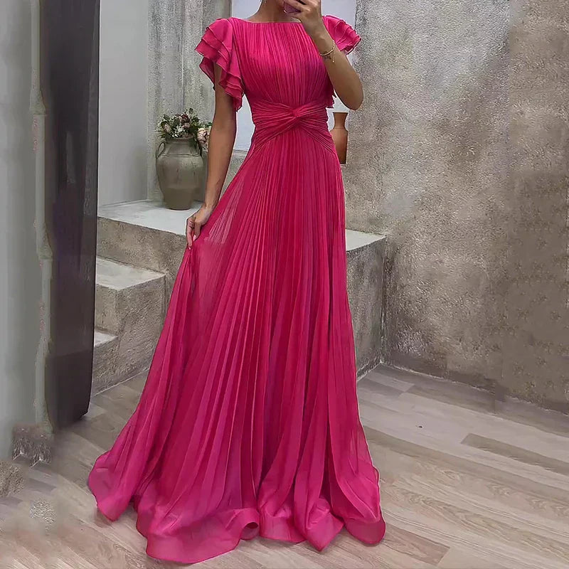 Mud™ - Robe de soirée plissée élégante