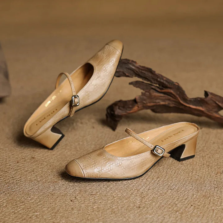 Liana | Mules Mary Jane à Talon