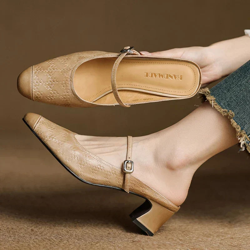 Liana | Mules Mary Jane à Talon