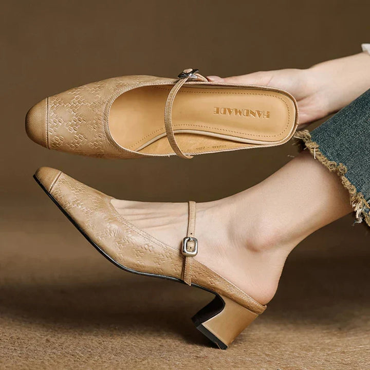 Liana | Mules Mary Jane à Talon