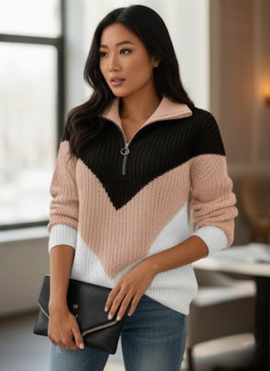 Margaux™ — Pull quotidien élégant confortable structuré