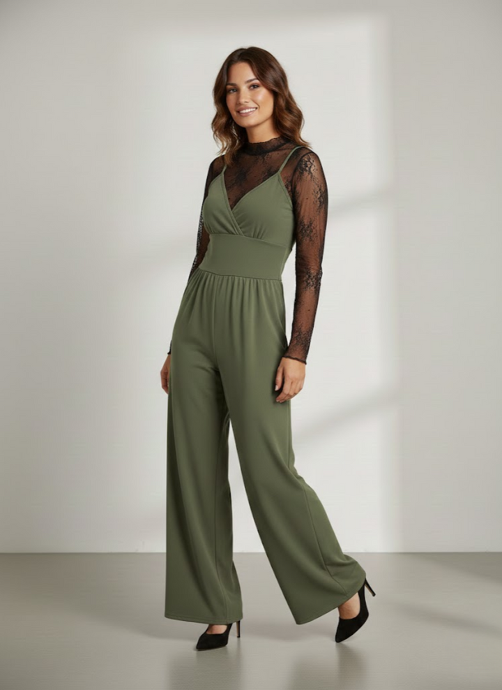 Solène™ — Ensemble combinaison élégant dentelle moderne