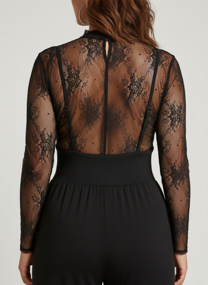 Solène™ — Ensemble combinaison élégant dentelle moderne