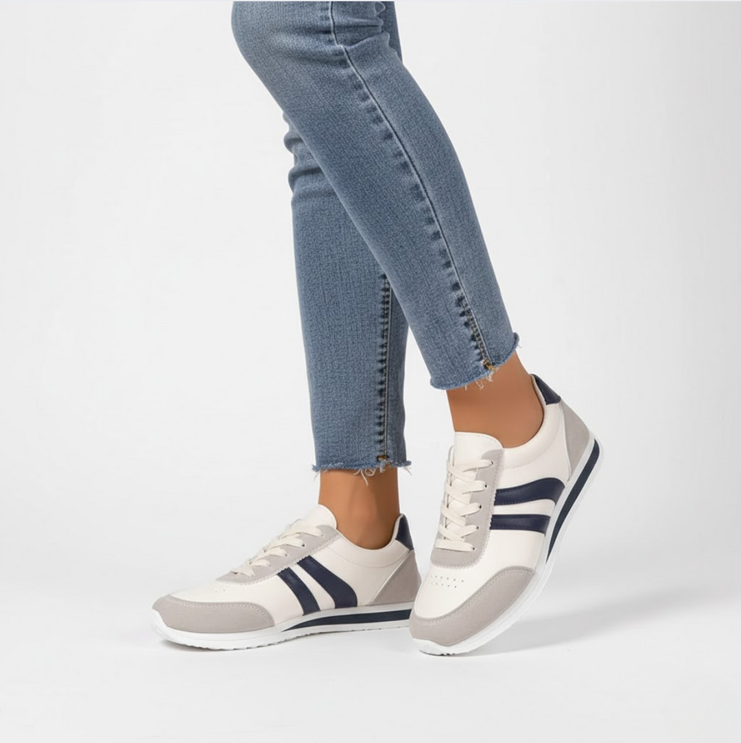 Lucienne™ — Sneakers blanches sportives élégantes confortables