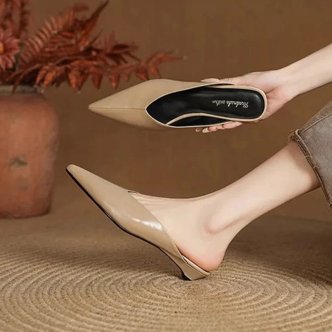 Bruna | Mules à Pointe Aiguisée