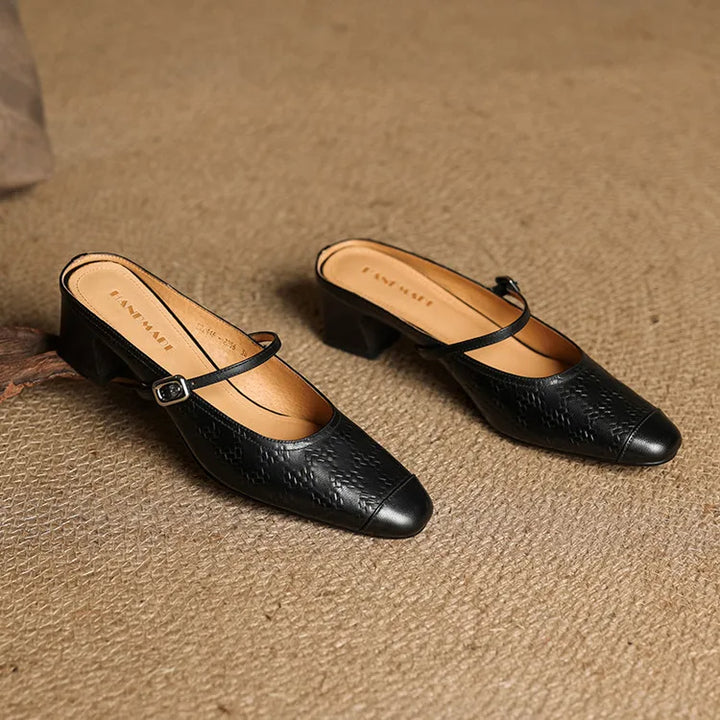 Liana | Mules Mary Jane à Talon