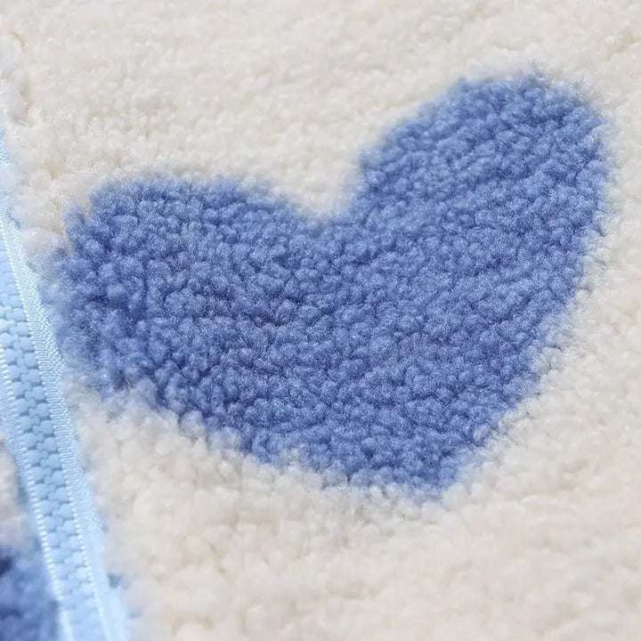 Katharina™ | Veste Réversible à Cœur – Élégance et Douceur Polyvalente