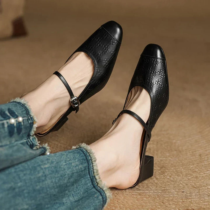 Liana | Mules Mary Jane à Talon