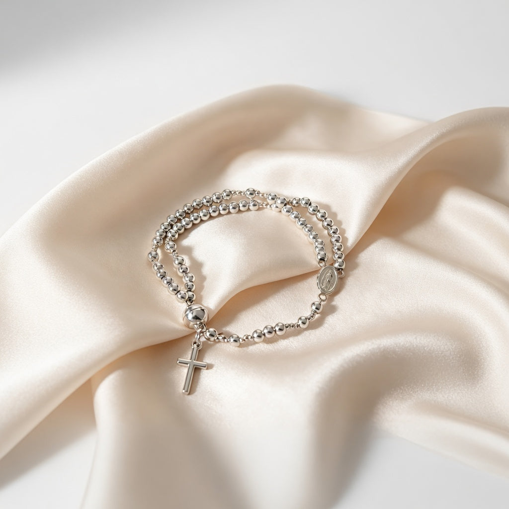 Loïsette™ — Bracelet perles dorées breloque délicatesse féminine