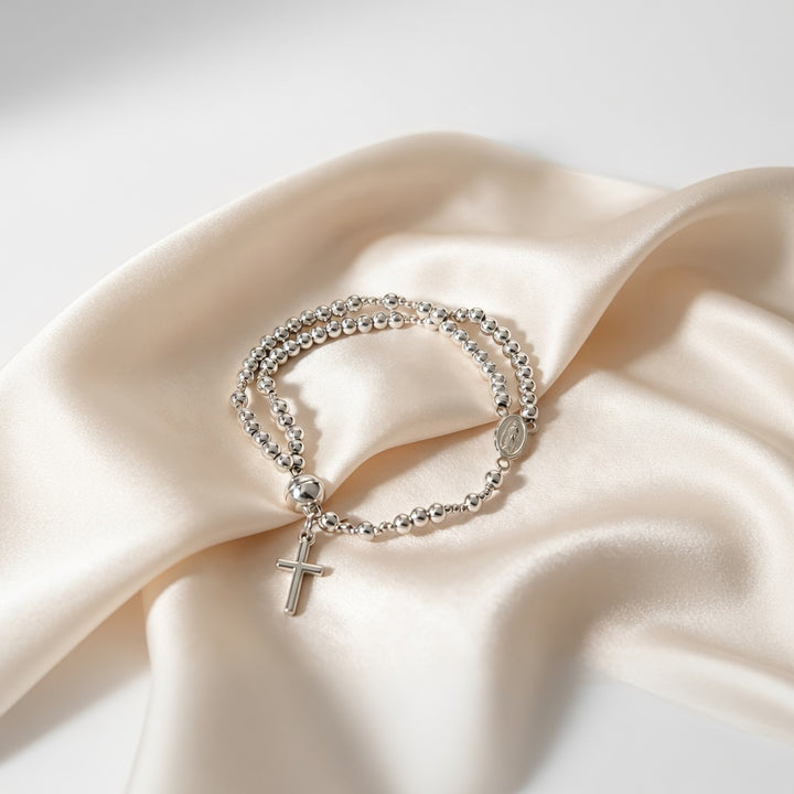 Loïsette™ — Bracelet perles dorées breloque délicatesse féminine