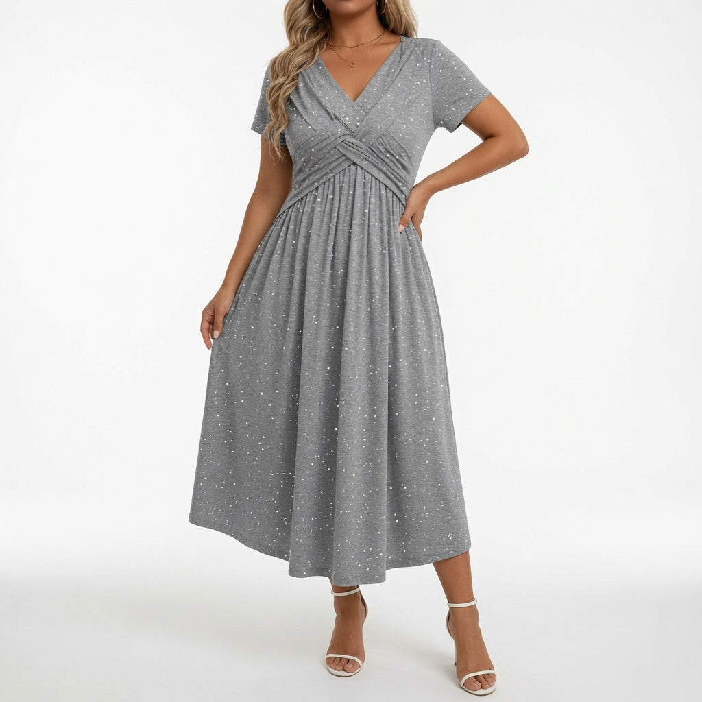 Florévia™ — Robe florale fluide élégance romantique