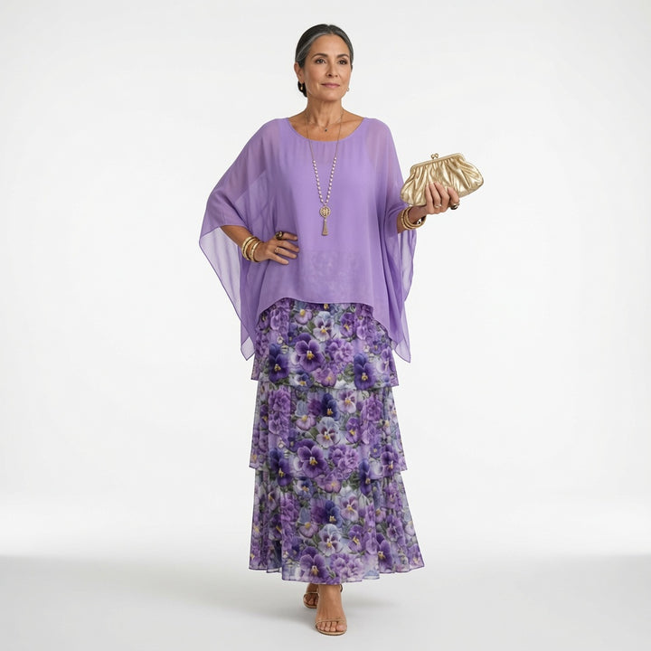 Élyssane™ — Robe bohème à volants élégance intemporelle