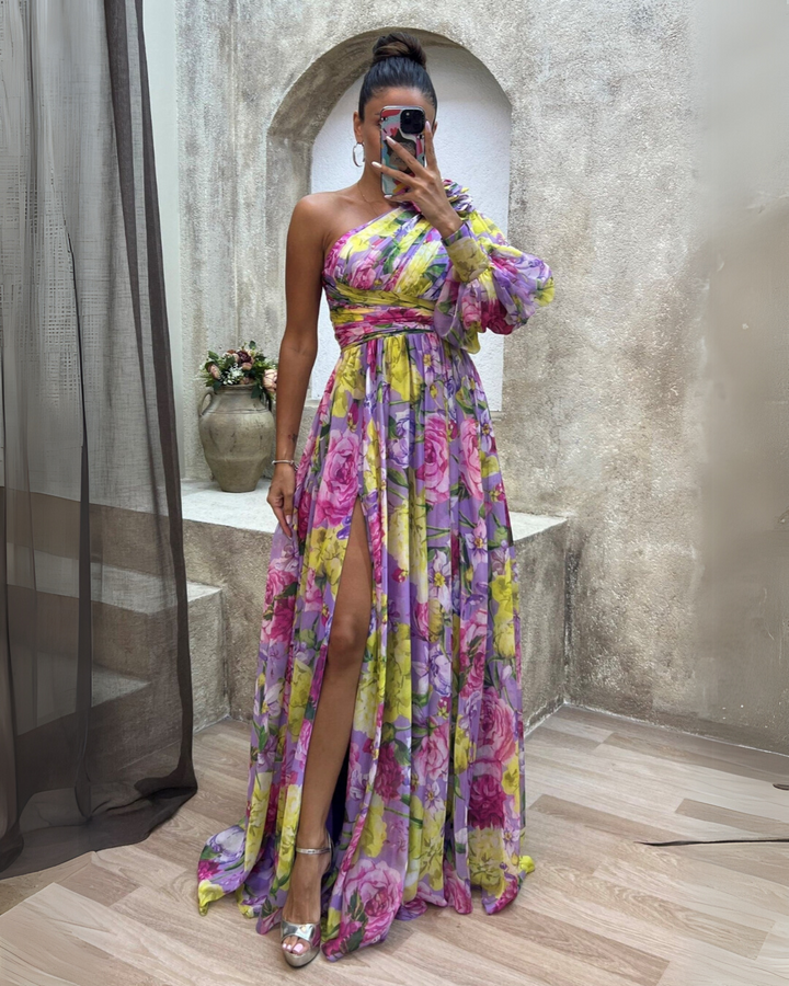 Maud™ - Robe Élégante à Manches Longues