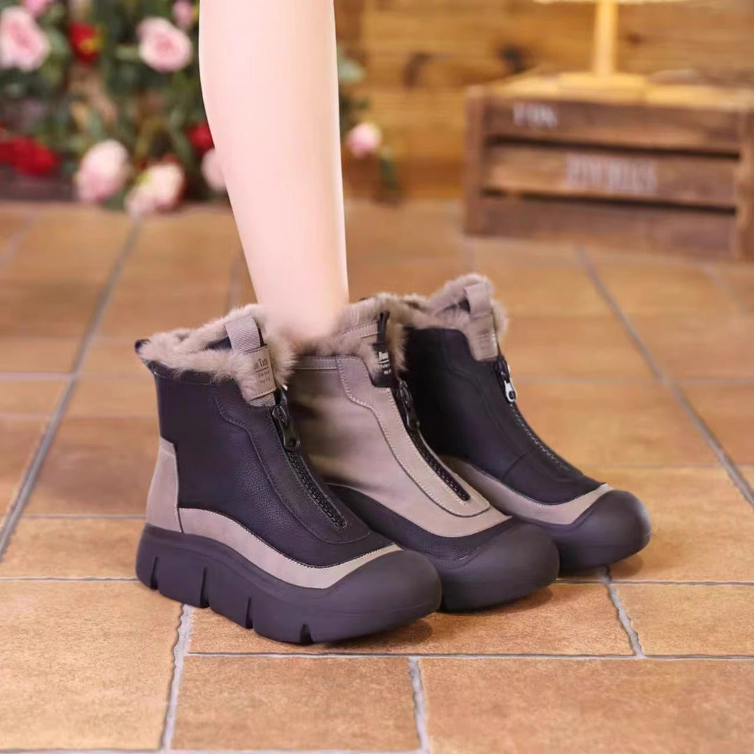 Bottes d’Hiver Sorelia™ – Chaleur & Élégance au Quotidien