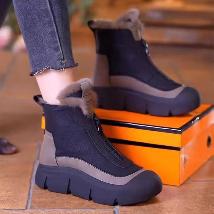 Bottes d’Hiver Sorelia™ – Chaleur & Élégance au Quotidien