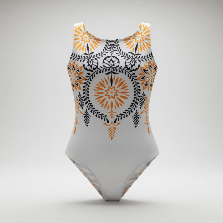Arabesque™ — Maillot une pièce imprimé mandala allure envoûtante