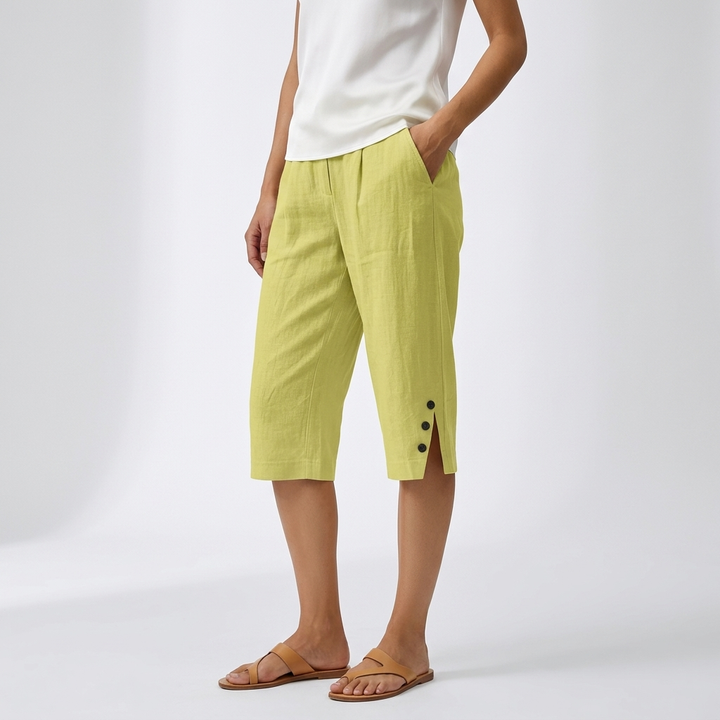 Lorenza™ — Pantacourt fluide confort estival