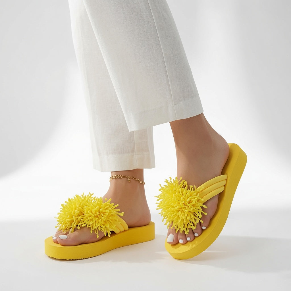 Rosélia™ — Sandales fleuries confort estival
