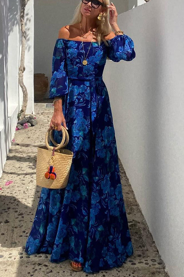 Yara™ - Robe Maxi Fleurie Romantique