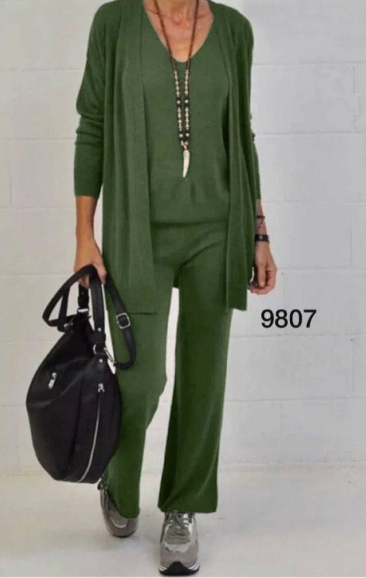 Completo Cardigan, Maglia & Pantalone "Trilly" X3