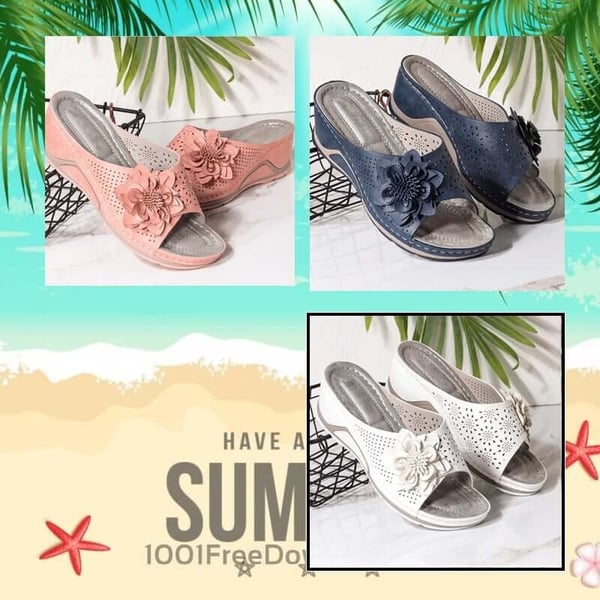 Juliette™ — Sandales à soutien plantaire confortables à enfiler