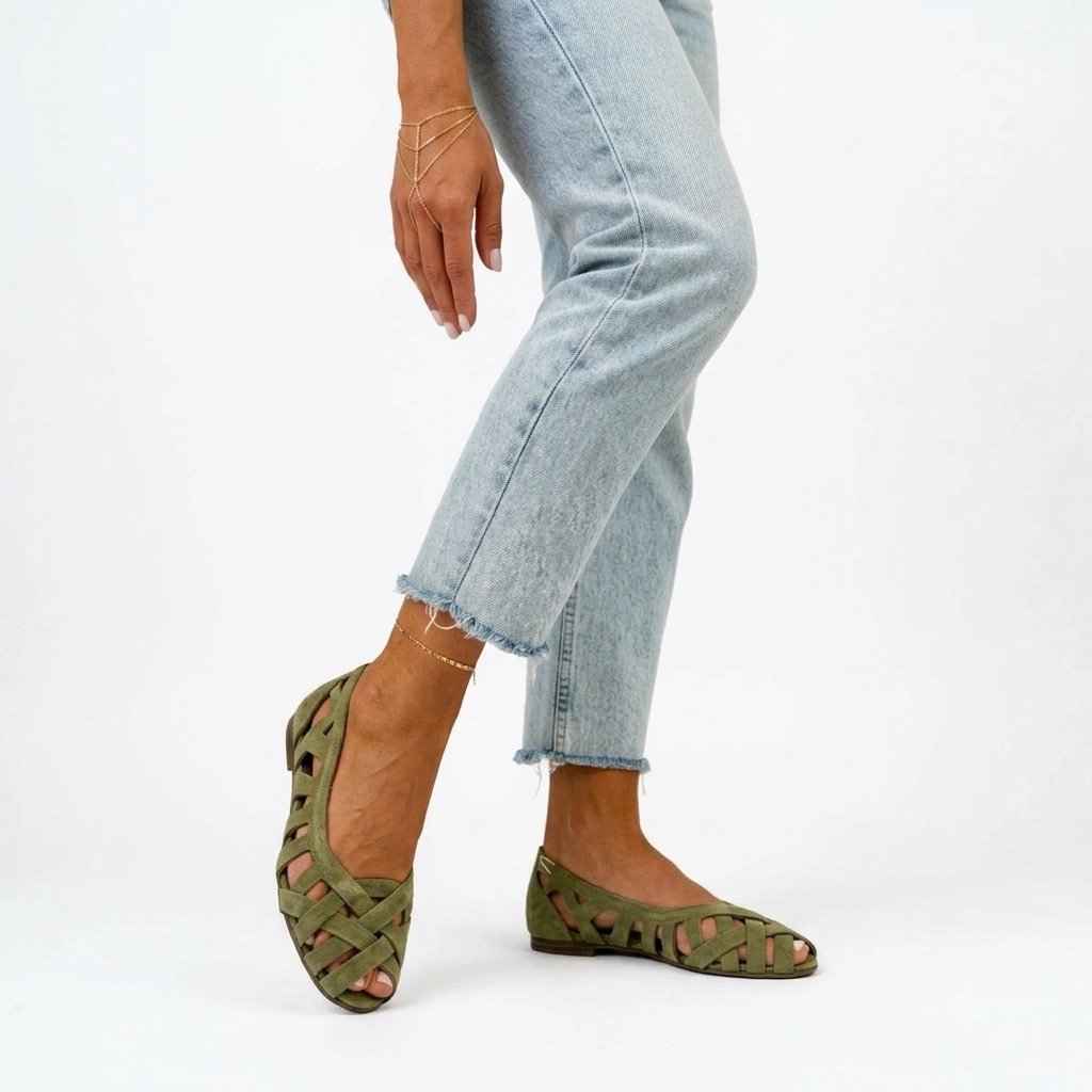 Tressaine Vert kaki