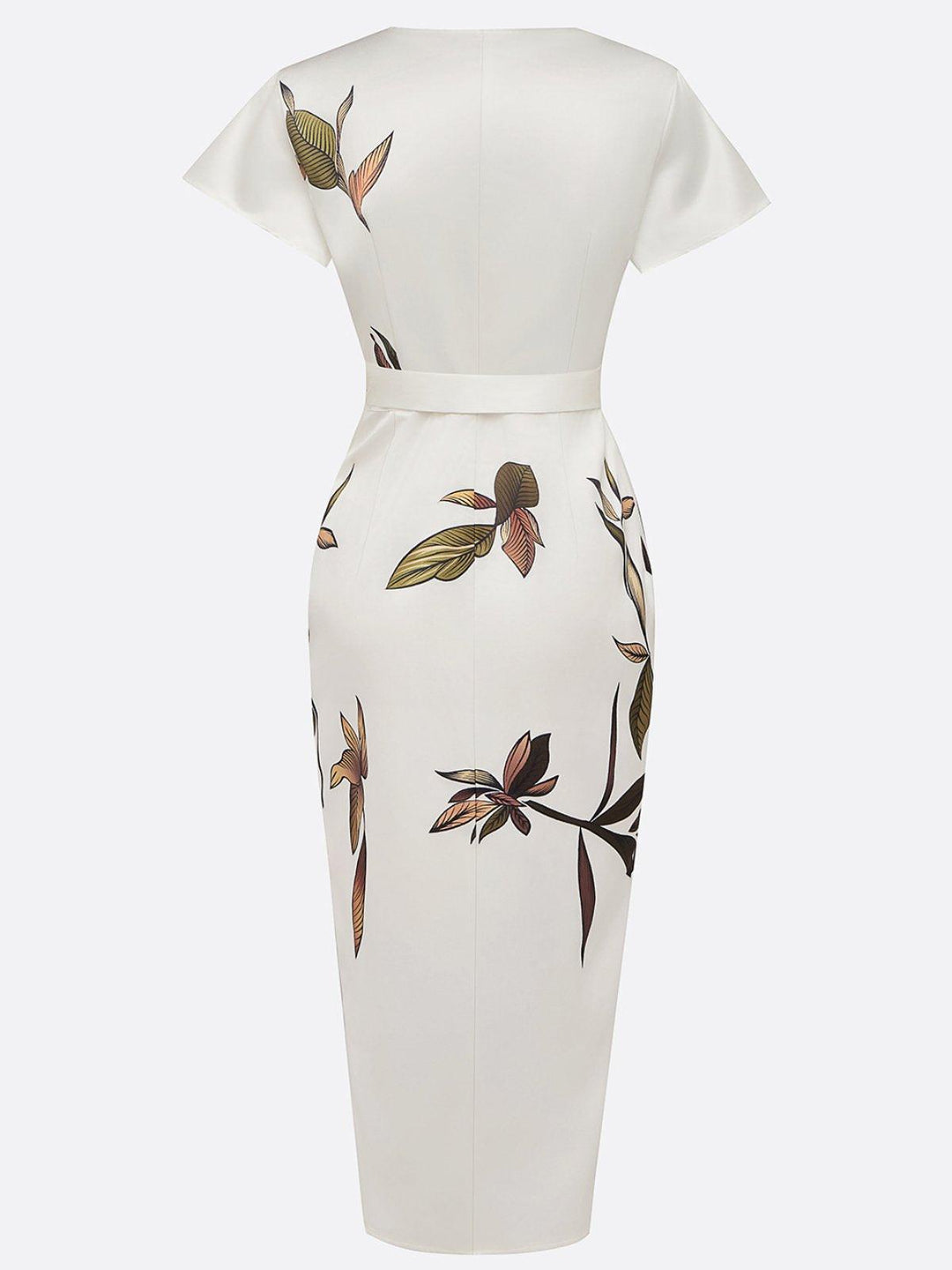 Elin™ - Robe portefeuille élégante avec motif floral