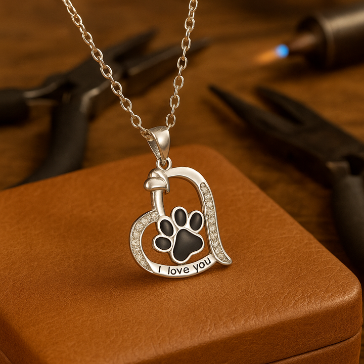Paw Print Pendant