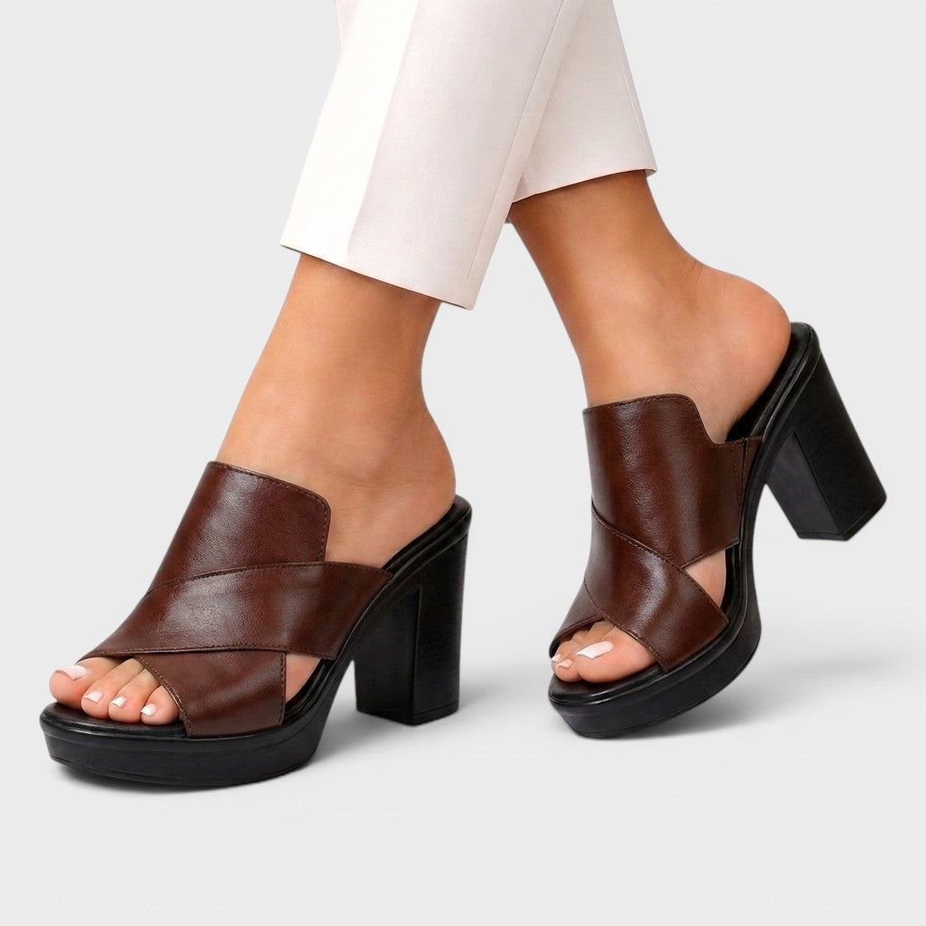 Lucia Sandales Orthopédiques à Talon Confortable