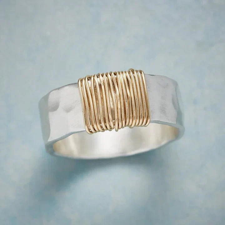 Bague Ligne d’Or™ – Argent Raffiné