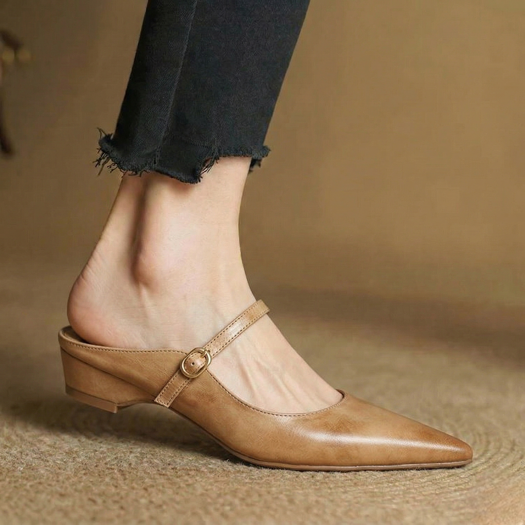 Luna | Mules Mary Jane à Pointe
