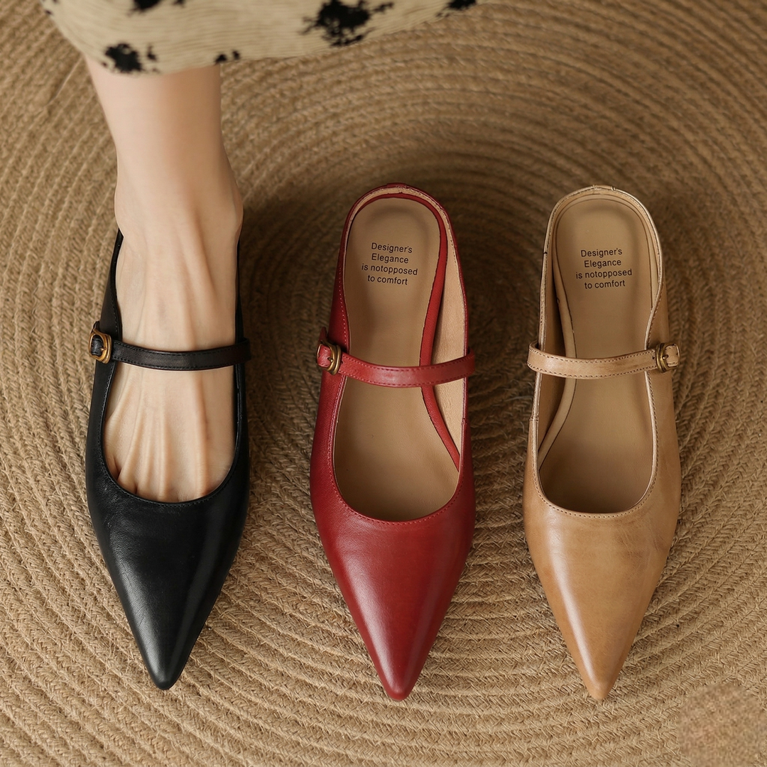 Luna | Mules Mary Jane à Pointe