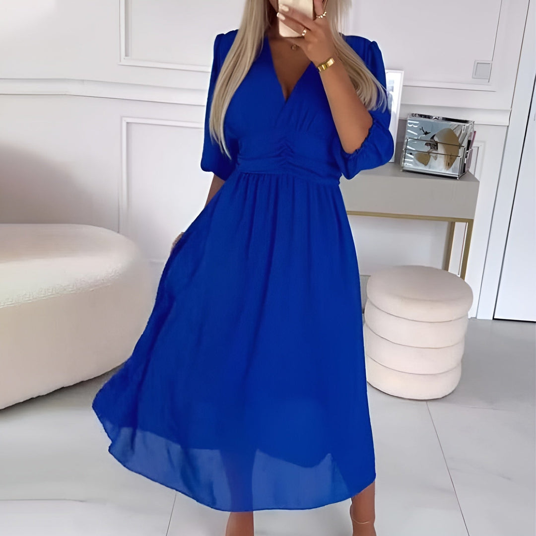 Sterre™ - Robe Wikkelkleur Élégante
