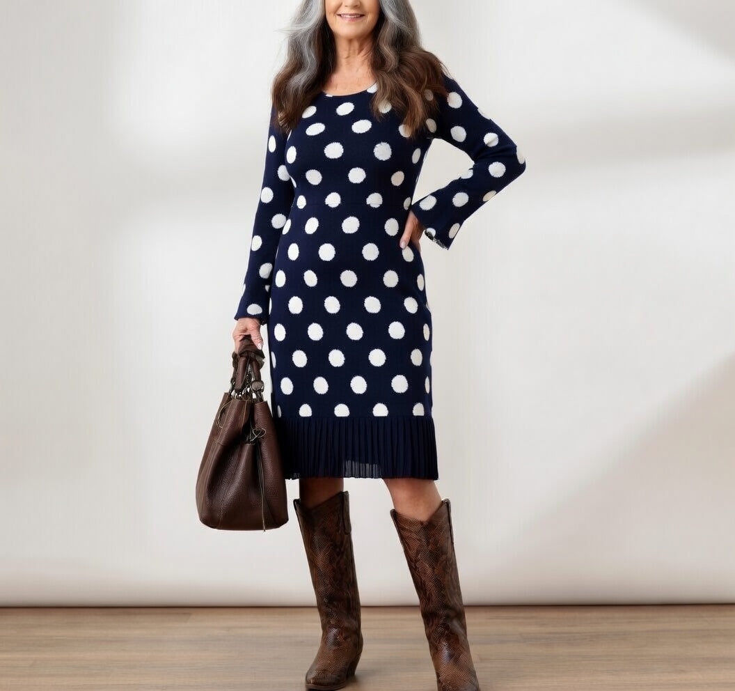 Marguerite™ | Robe élégante confortable intemporelle féminine