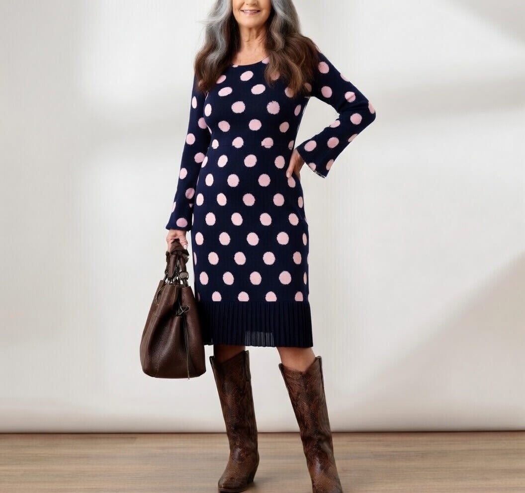 Marguerite™ | Robe élégante confortable intemporelle féminine