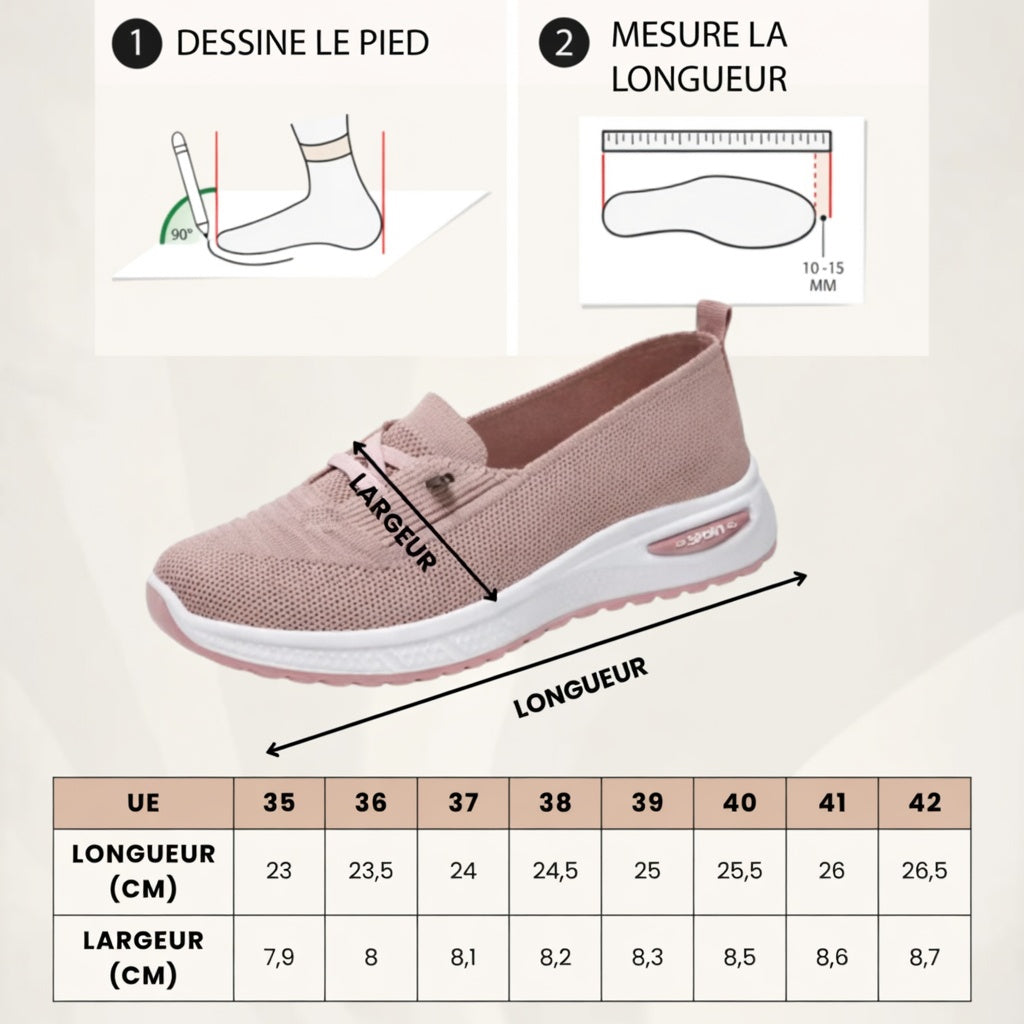 Marianne™ — Chaussures confortables respirantes pour le quotidien
