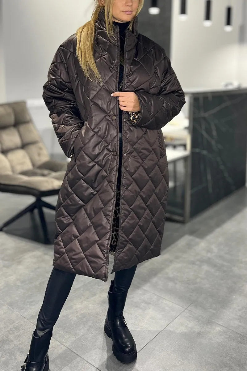 Claudine™ | Manteau réversible chaud et élégant