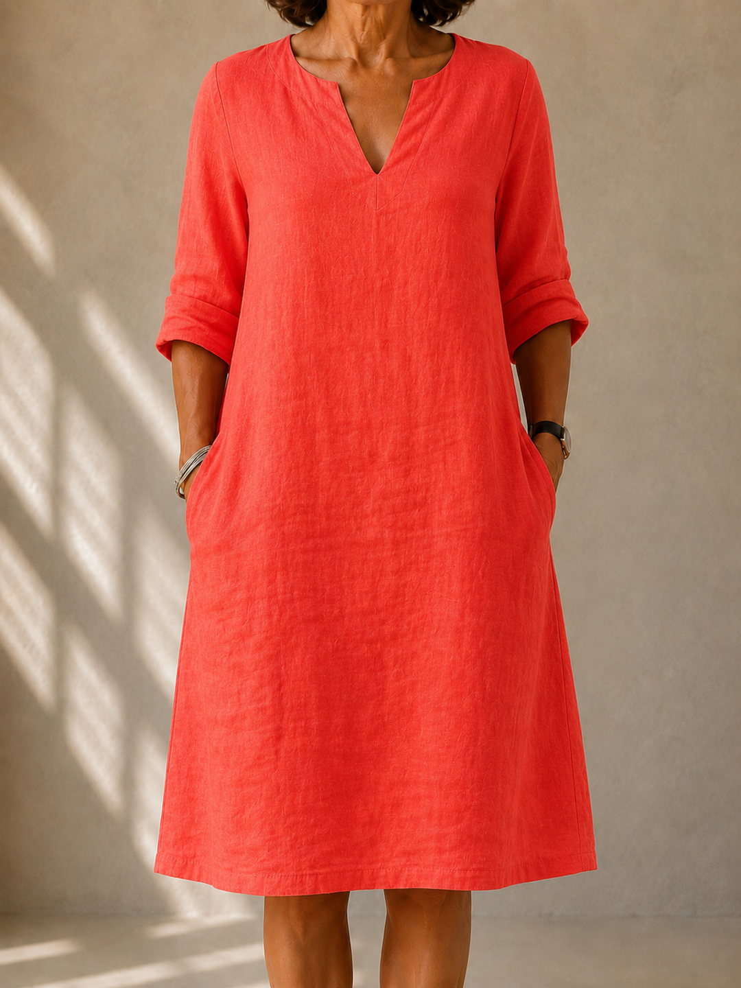 DELACROIX | Robe Fluide Coupe Droite Margot