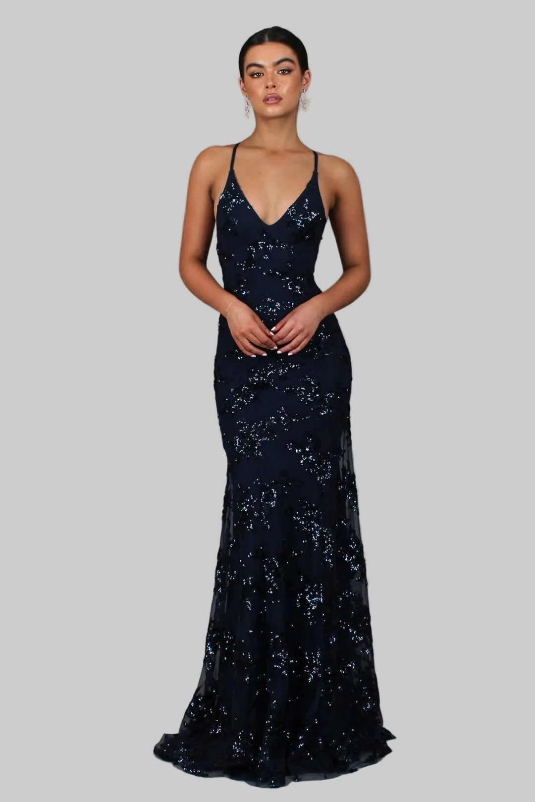 Valérine™ — Robe longue scintillante pour une allure inoubliable