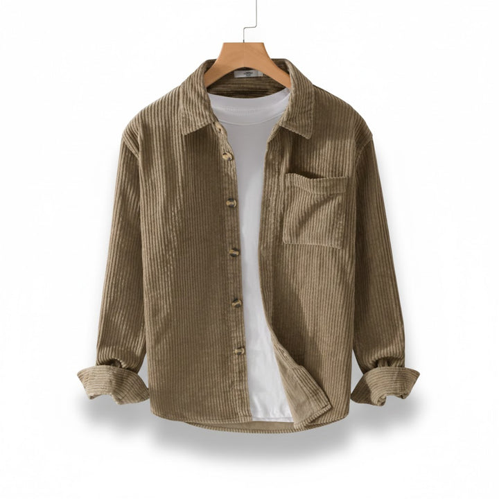 RAFAEL™ | Chemise Velours Côtelé Élégance Intemporelle