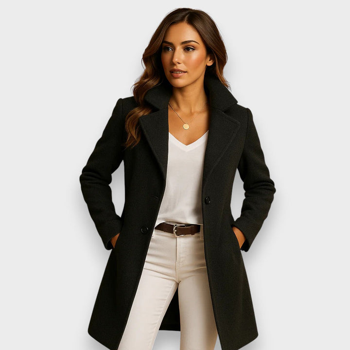 Nora Élise™ — Manteau élégant à la coupe féminine